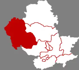 Localisation de Fēngníng mǎnzú Zìzhìxiàn