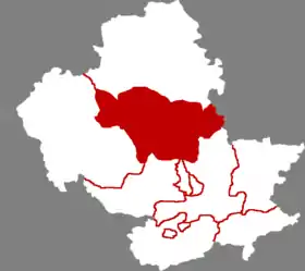 Localisation de Lónghuà Xiàn