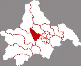Localisation de Wēnjiāng Qū