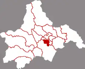Localisation de Wǔhóu Qū