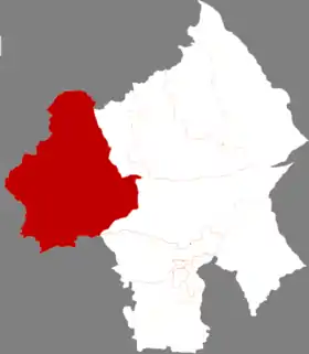 Localisation de Kèshíkèténg Qí
