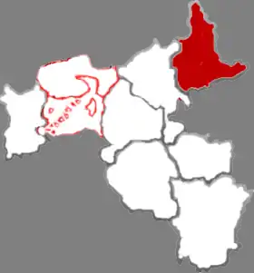 Localisation de Tiānzhèn Xiàn
