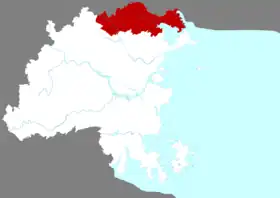 Localisation de Luóyuán Xiàn