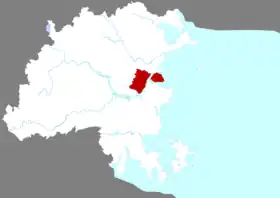 Localisation de Mǎwěi Qū