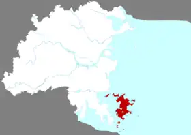 Localisation de Píngtán Xiàn