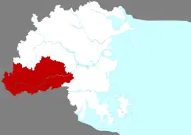 Localisation de Yǒngtài Xiàn
