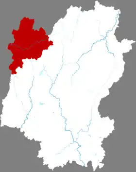 Localisation de Lóngshèng gèzú Zìzhìxiàn