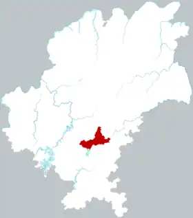 Localisation de Yúnyán Qū