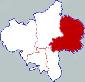 Localisation de Péngyáng Xiàn