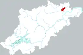 Localisation de Gǒngshù Qū