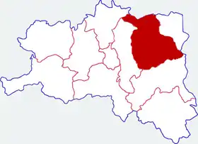 Localisation de Yáng Xiàn