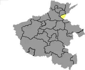 Localisation de Chángyuán Xiàn