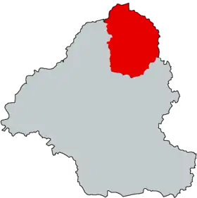 Localisation de Yùnchéng Xiàn