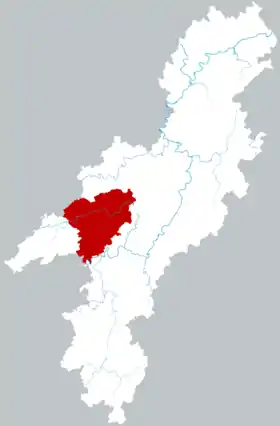 Localisation de Zhǐjiāng dòngzú Zìzhìxiàn