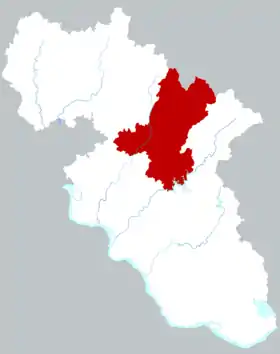 Localisation de Luótián Xiàn