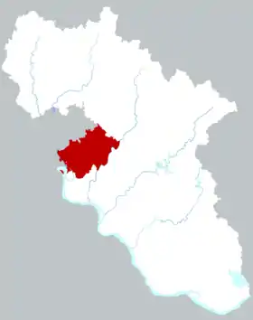 Localisation de Tuánfēng Xiàn