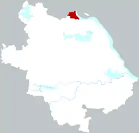Localisation de Huángshígǎng Qū