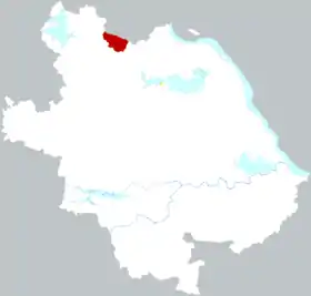 Localisation de Tiěshān Qū