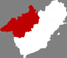 Localisation de Jiànchāng Xiàn
