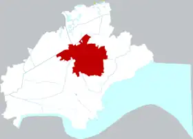 Localisation de Nánhú Qū