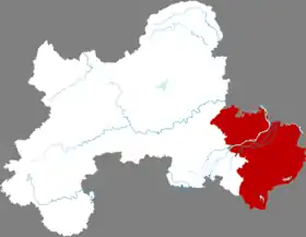 Localisation de Fengcheng