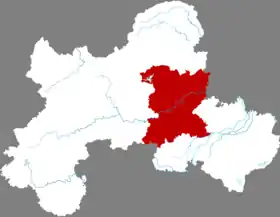 Localisation de Gāo'ān