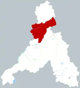 Localisation de Jǐyáng Xiàn