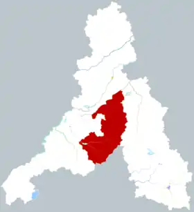 Localisation de Lìchéng Qū