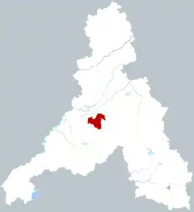 Localisation de Lìxià Qū