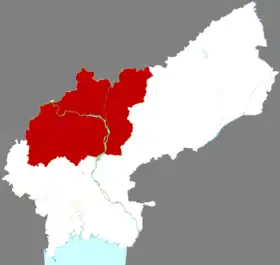 Localisation de Yì Xiàn