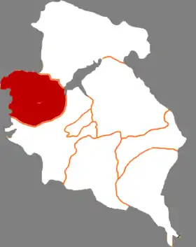 Localisation de Jīshíshān bǎo'ānzú dōngxiāngzú sālāzú Zìzhìxiàn