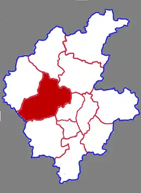 Localisation de Fèi Xiàn