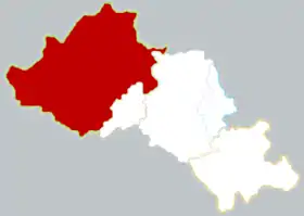 Localisation de Xīnhuà Xiàn