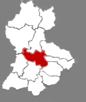 Localisation de Líshí Qū
