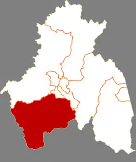 Localisation de Níng'ān