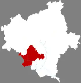 Localisation de Shùnchāng Xiàn