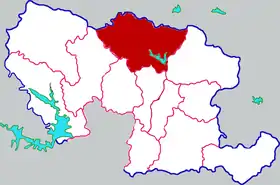 Localisation de Nánzhào Xiàn