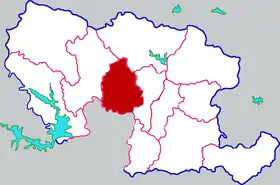Localisation de Zhènpíng Xiàn