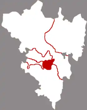 Localisation de Dōng Qū