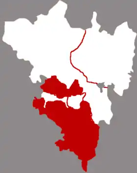 Localisation de Rénhé Qū