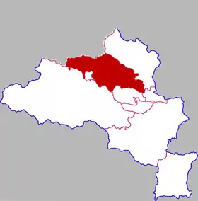 Localisation de Bǎofēng Xiàn