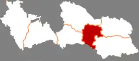Localisation de Chóngxìn Xiàn