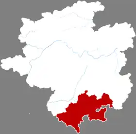 Localisation de Cóngjiāng Xiàn