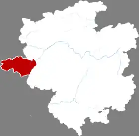 Localisation de Májiāng Xiàn