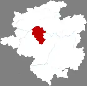 Localisation de Táijiāng Xiàn