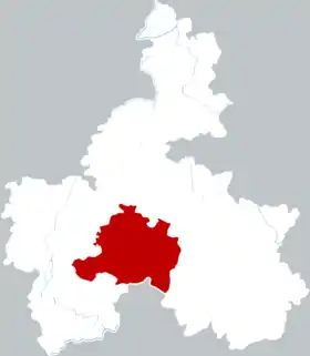 Localisation de Píngtáng Xiàn