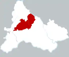 Localisation de Xīngrén Xiàn