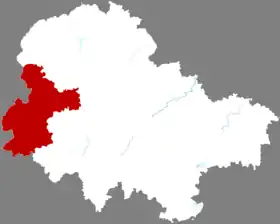 Localisation de Nínghuà Xiàn