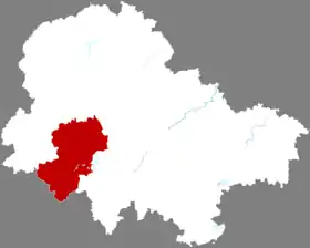 Localisation de Qīngliú Xiàn