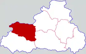 Localisation de Zhàshuǐ Xiàn